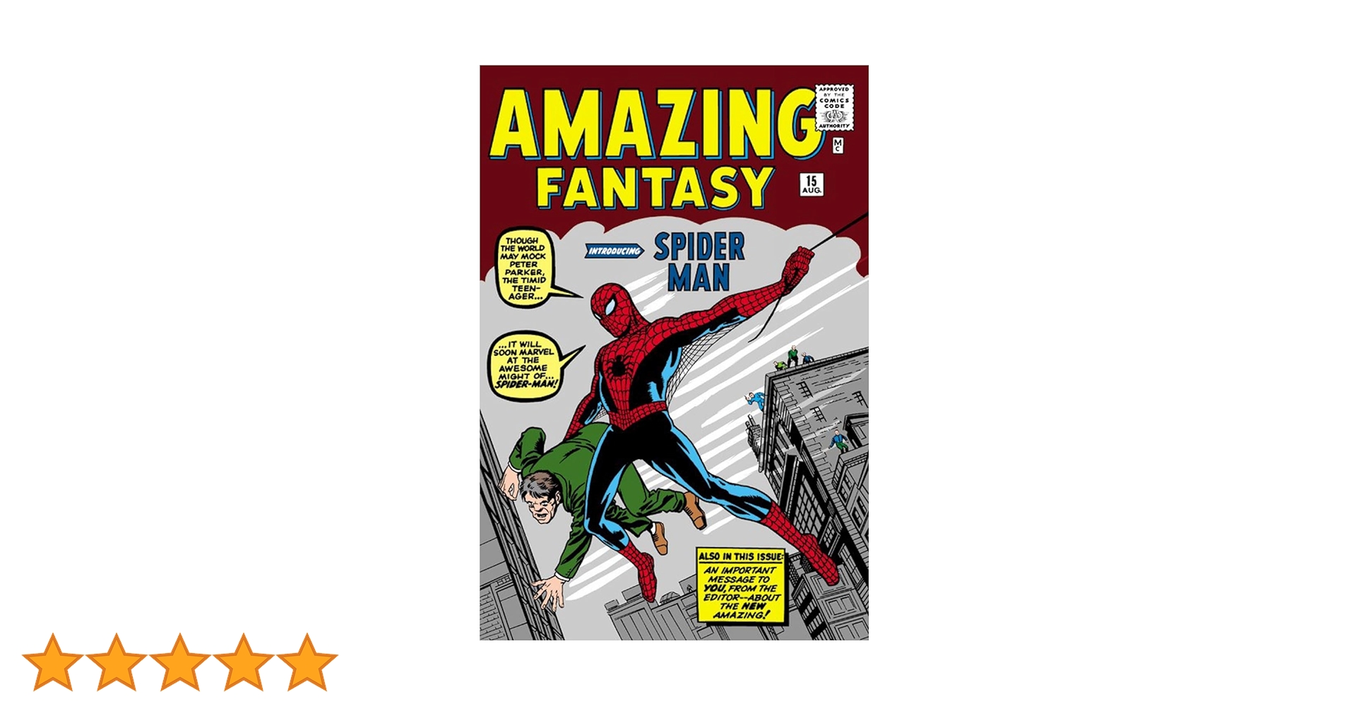 Amazon | The Amazing Spider-Man Omnibus Vol. 1 | Lee, Stan, Ditko